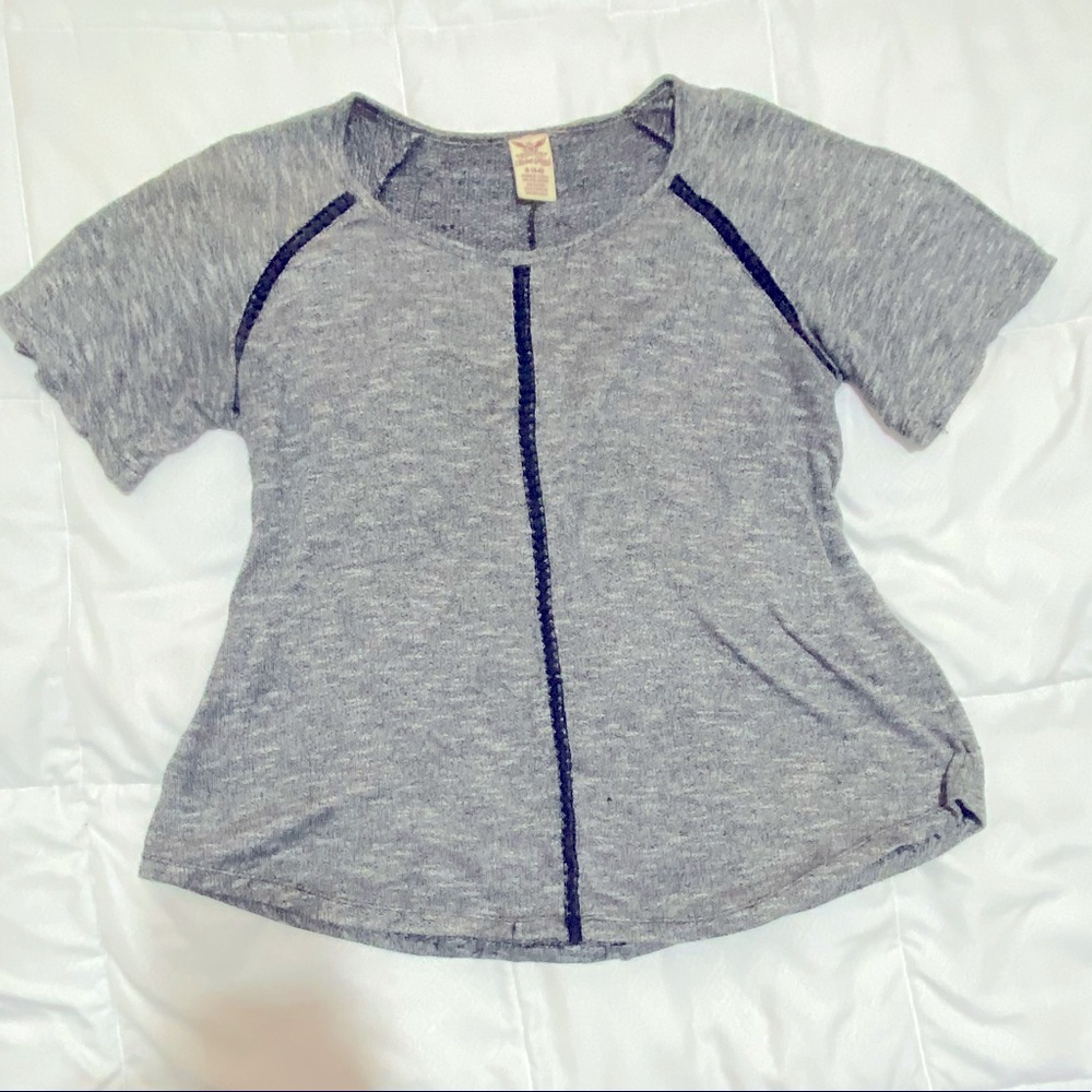 Faded glory gray T-shirt size small.